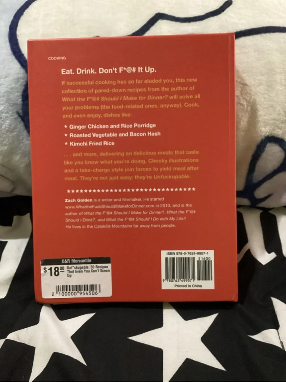 Un-F*ck-Upable Cookbook - Red